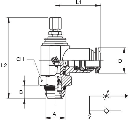 Schema regolatore Aignep 50915