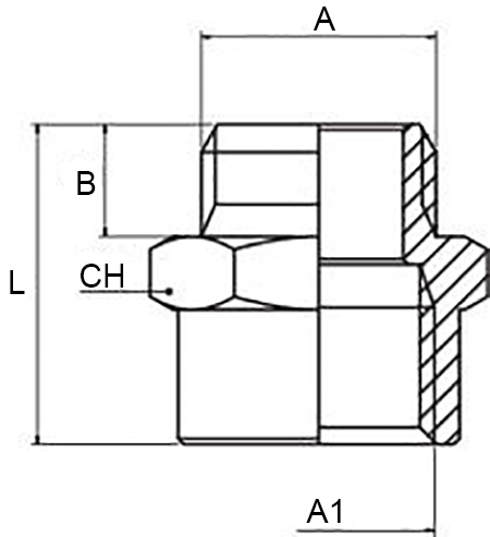 Schema riduttore Aignep 2050