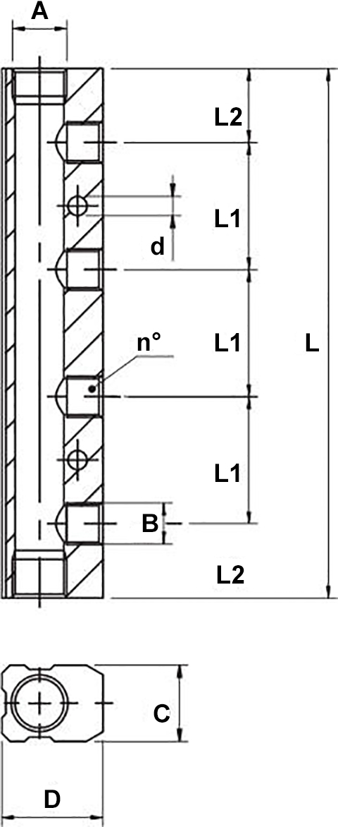 Schema ripartitore Aignep 6047