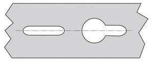 schema taglio frese alluminio Klein