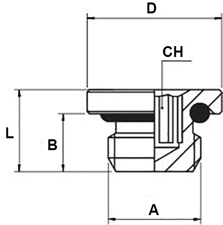 Schema tappo Aignep 3015