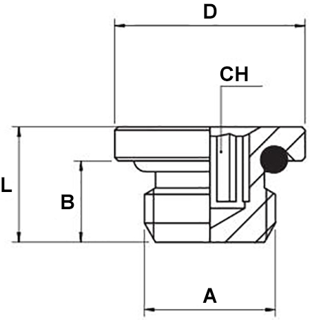 Schema tappo Aignep 62315