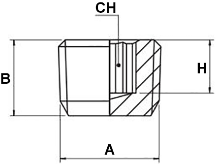 Schema tappo Aignep 62325