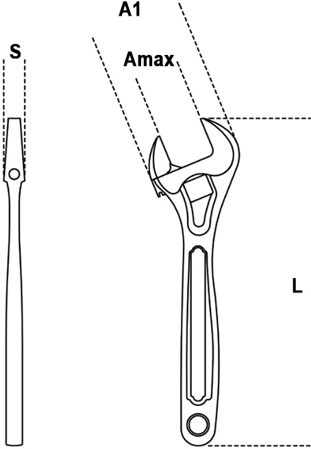 Schema tecnico cesoia Beta 111G