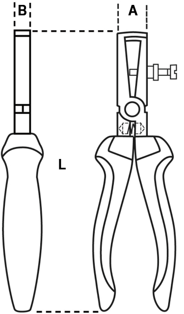 Schema Tecnico pinza Beta 1142BM