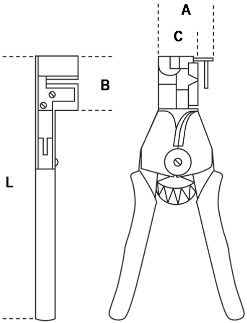 Schema Tecnico pinza Beta 1143