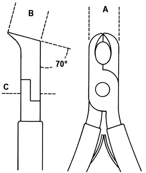 Dimensioni pinza 1191 Beta