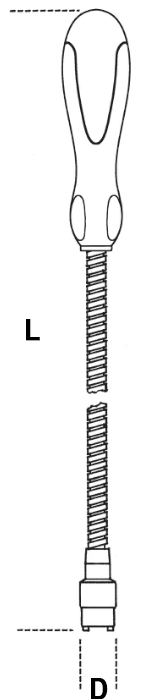 Schama tecnico flessibile magnetico 1712E Beta