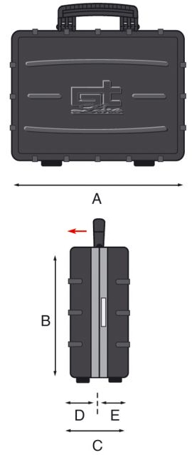 Schama tecnico valigia utensili Atomik 215 GT Line