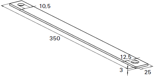 schema tecnico cinghia di sicurezza STRAP Fischer