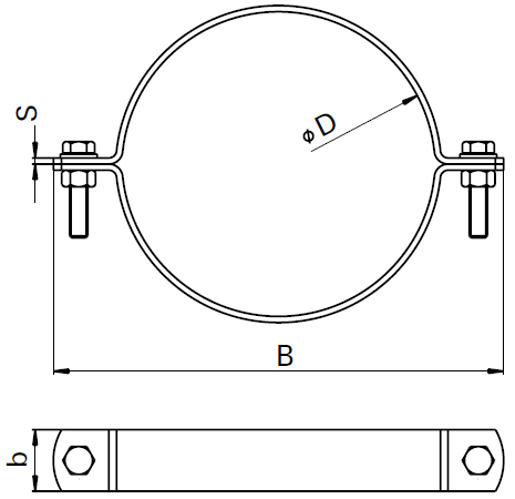 schema tecnico collare FFPS Fischer