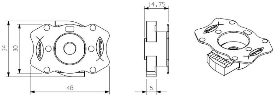 schema tecnico dado FCN AL Fischer