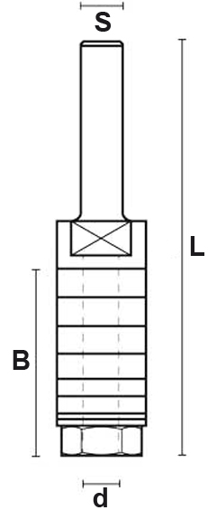 schema tecnico alberino portafrese Klein