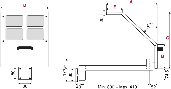 schema tecnico protezione tornio LTF 153.TC