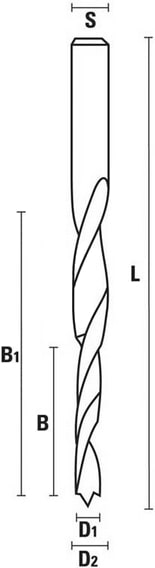 schema tecnico punta anuba Klein