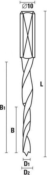 schema tecnico punta anuba Klein