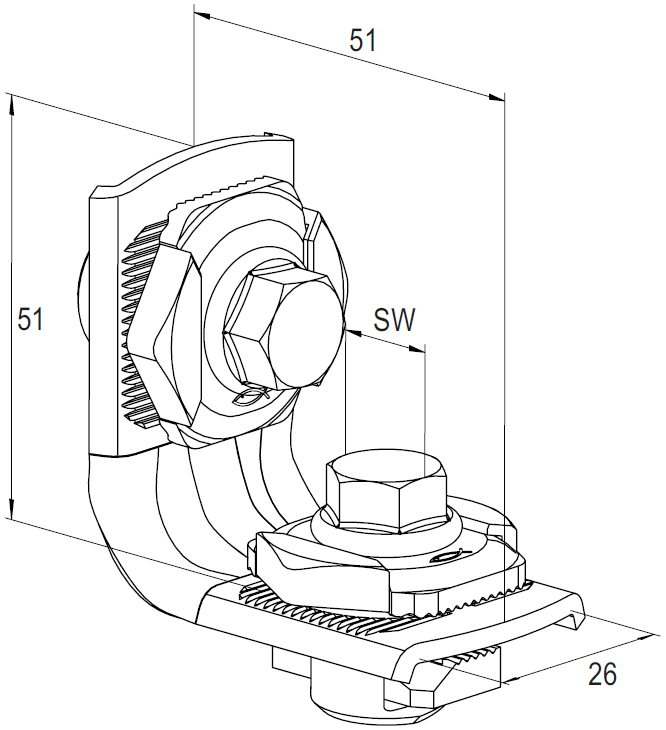 schema tecnico staffa MW31 Fischer