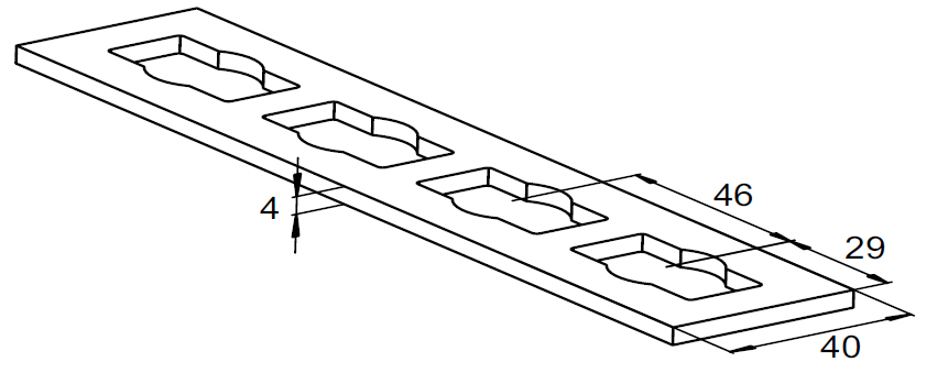 schema tecnico staffa PFFF 4I Fischer