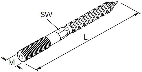 schema tecnico vite STST Fischer