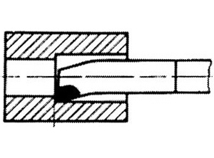 Schema tecnico utensile tornitura 9775G Sicutool