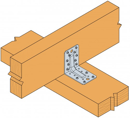 Dettaglio installazione piastra ACR Simpson Strong-Tie