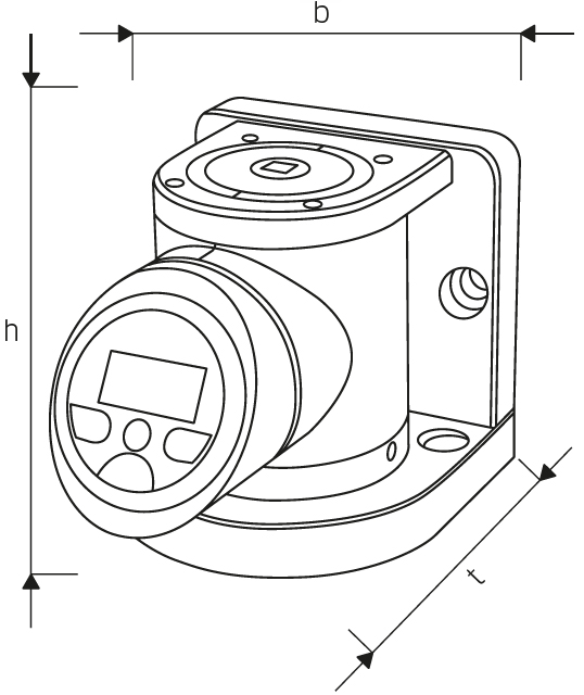 SChema tecnico apparecchio di controllo SmartCheck USB Stahlwille