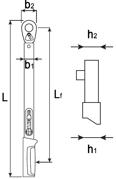 dimensioni chiave dinamometrica Stahlwille 721 Quick