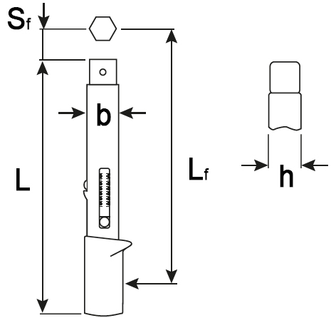 dimensioni chiave dinamometrica Stahlwille 730 Quick