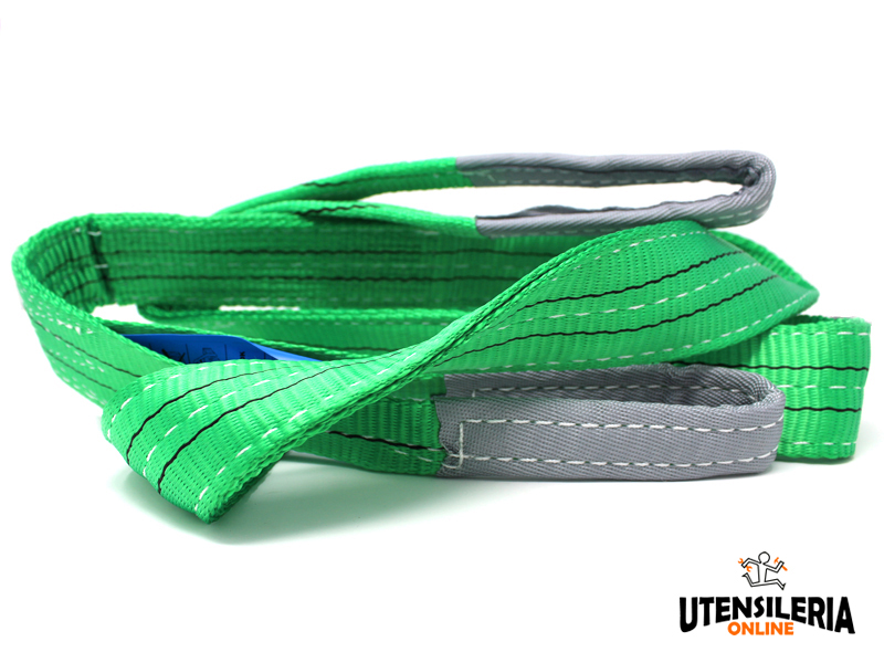 MroMax Cinghia di sollevamento 12,5 cm x 9,25,6 m cinghie di