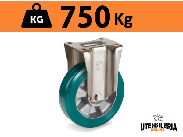 Ruota TR-ROLL con supporto pesante fisso P portata 750Kg 62AL [628503]