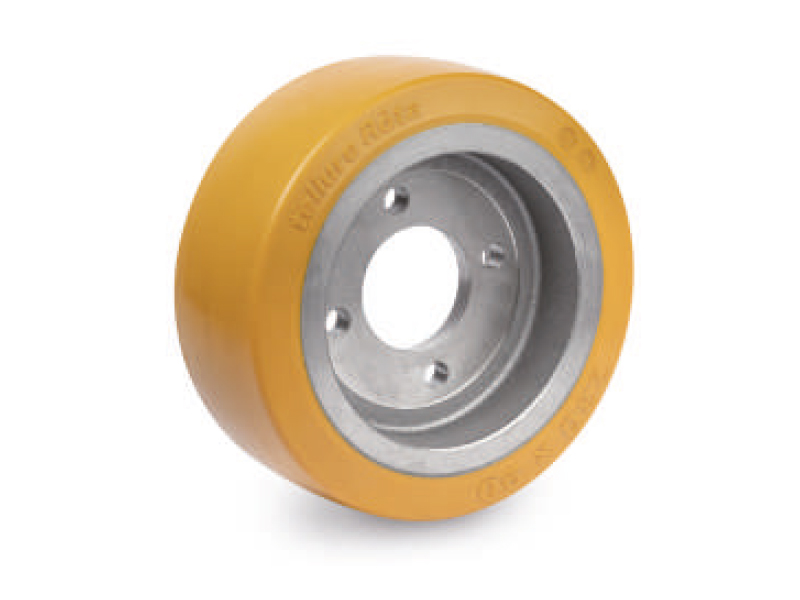 Ruota motrice transpallet Tellure Rota 230x90/65mm in poliuretano TR, compatibile con Linde/Still