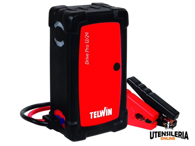 Telwin avviatore starter portatile 12-24V per auto, furgoni