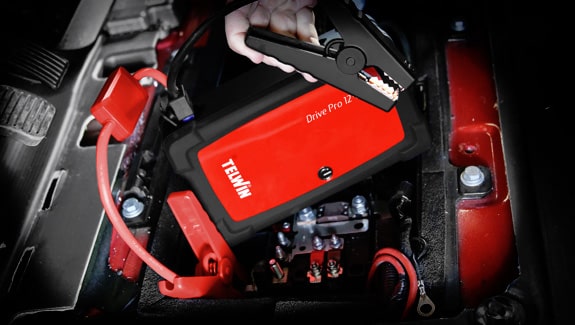 Avviatore di emergenza batteria litio per auto professionale portatile 12V  24V