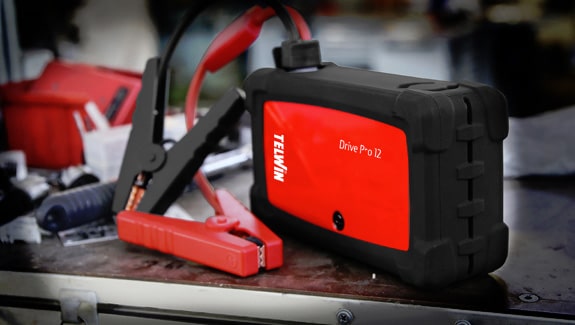 Telwin avviatore starter portatile 12V per auto, furgoni batteria al litio  Drive Pro 12 [829572]