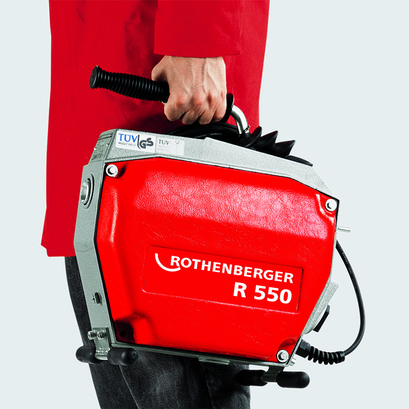 utilizzo sturatore elettrico R550 Rothenberger