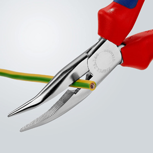 utilizzo pinza becchi mezzotondo Knipex 200mm