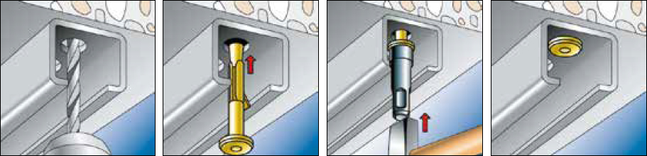 illustrazione istruzioni profilo MS Fischer