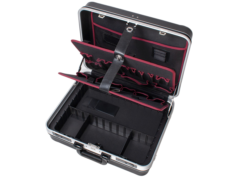 Valigia portautensili Kraftwerk P390 499x203x425mm in ABS con 2 pannelli rimovibili