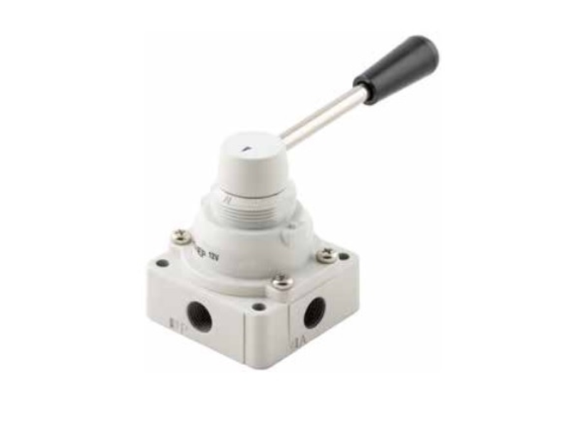 Valvola pneumatica rotante bistabile fil.1/4 Aignep 4/2 N.O.