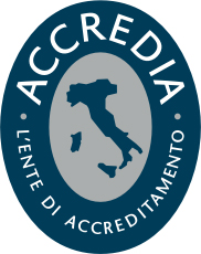 Logo certificato di taratura Accredia