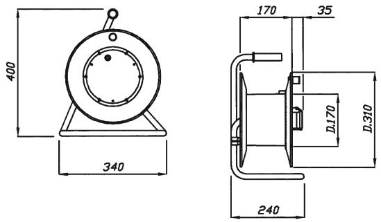 Chema tecnico avvolgicavp Zeca 3526